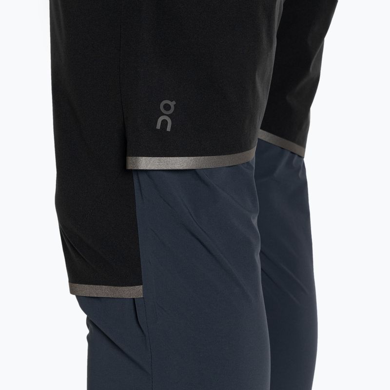 Men's On Running Waterproof trousers black/navy 5