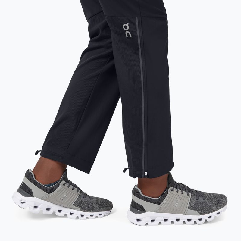 Men's On Track black running trousers 6