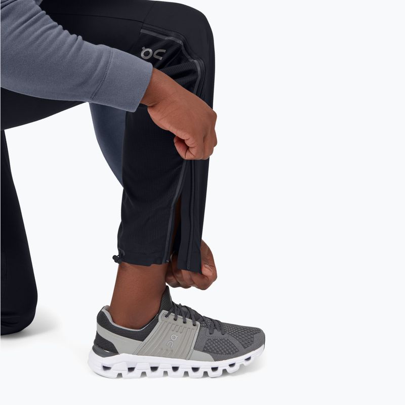 Men's On Track black running trousers 7