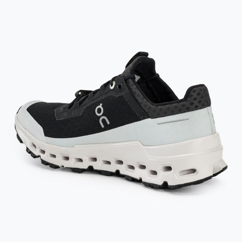 Women's On Running Cloudultra black/white running shoes 3