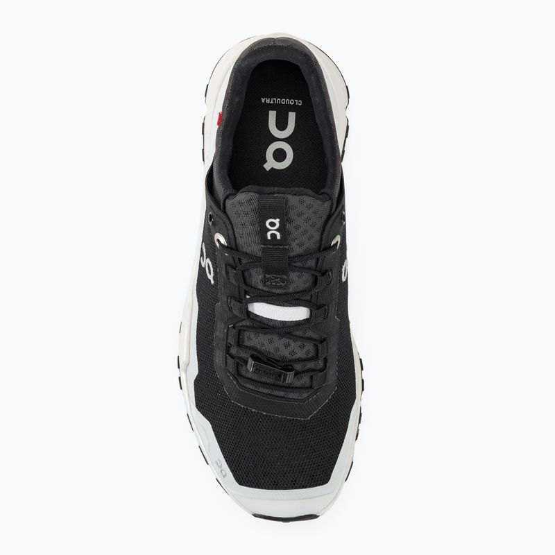 Women's On Cloudultra black/white running shoes 5