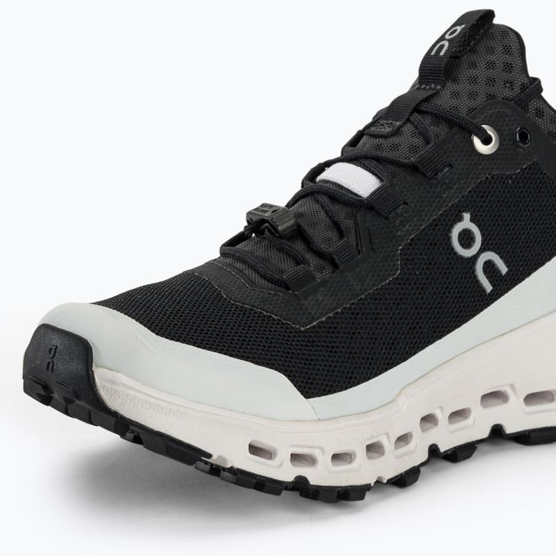 Women's On Cloudultra black/white running shoes 7