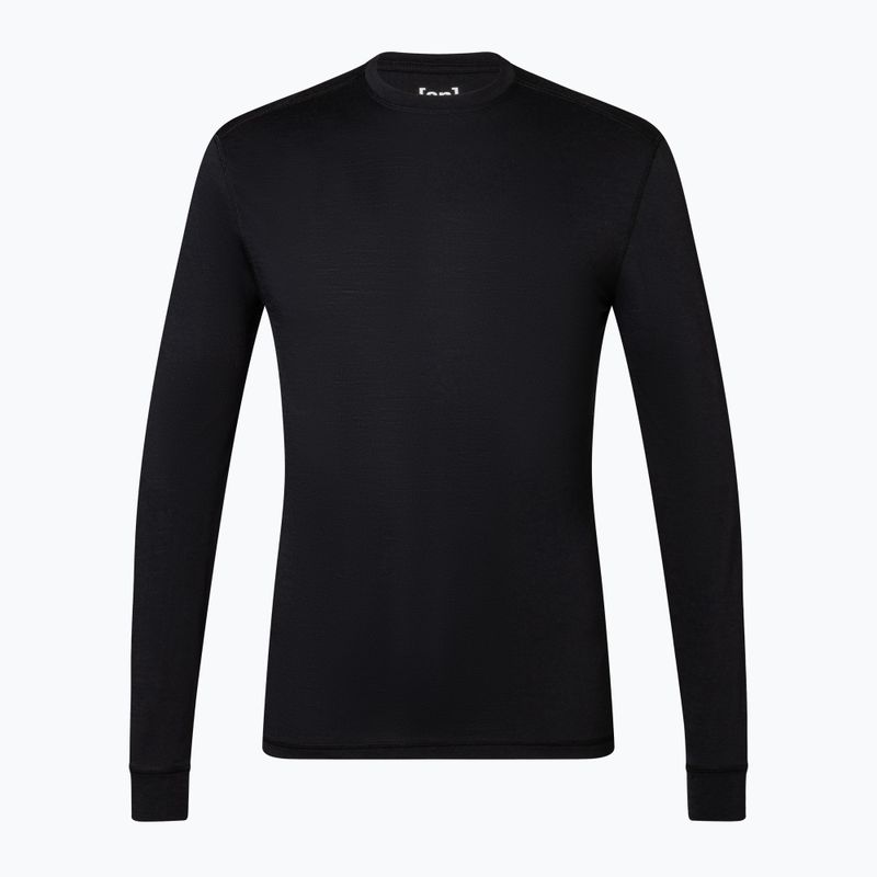 Men's thermal active sweatshirt Super.Natural Tundra 175 jet black 3