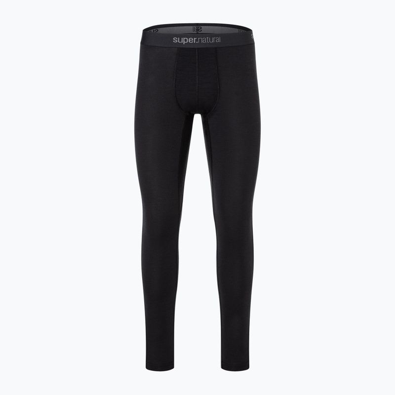 Men's thermal trousers super.natural Tundra 175 jet black 4
