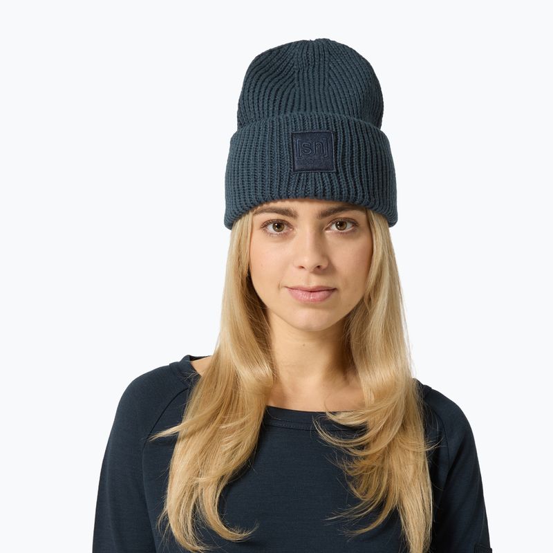 Winter hat super.natural KriTeeini Beanie blueberry 3
