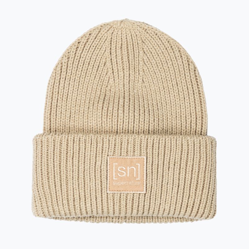 Winter hat super.natural KriTeeini Beanie white pepper 2