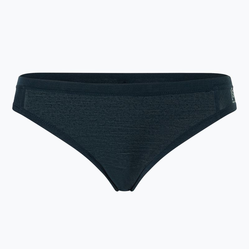 Women's thermal active underwear super.natural Tundra 175 Thong Blueberry