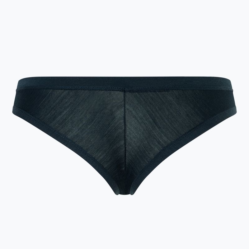 Women's thermal active underwear super.natural Tundra 175 Thong Blueberry 2