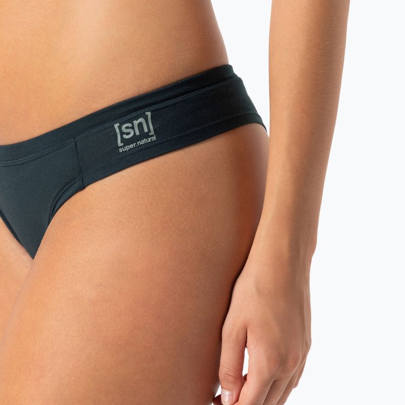 Thermal underwear super.natural Tundra 175 Thong Blueberry 5