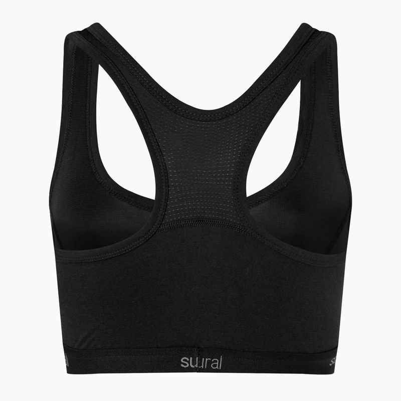 Thermal bra super.natural Tundra 220 Semplice jet black 2