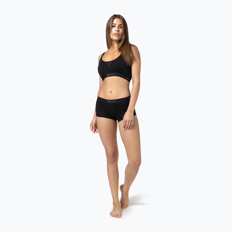 Thermal bra super.natural Tundra 220 Semplice jet black 4