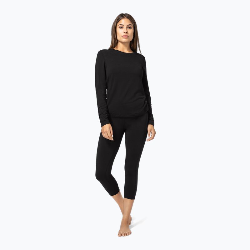Women's thermal longsleeve super.natural Arctic 230 jet black 2