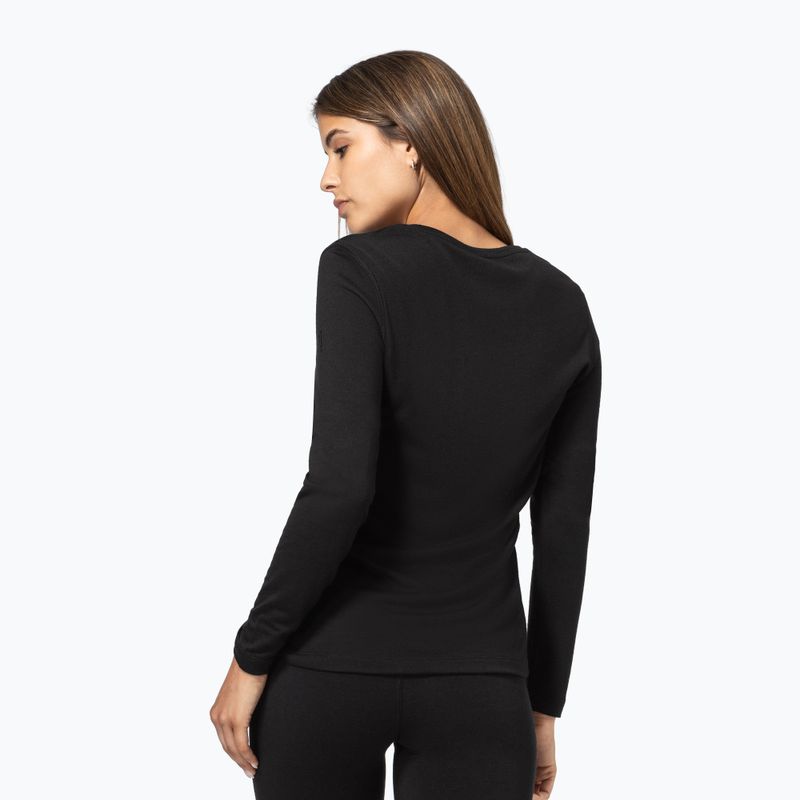 Women's thermal longsleeve super.natural Arctic 230 jet black 3
