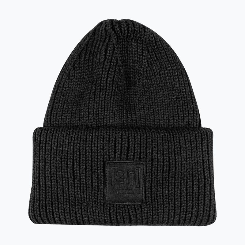 Winter hat super.natural KriTeeini Beanie jet black 2