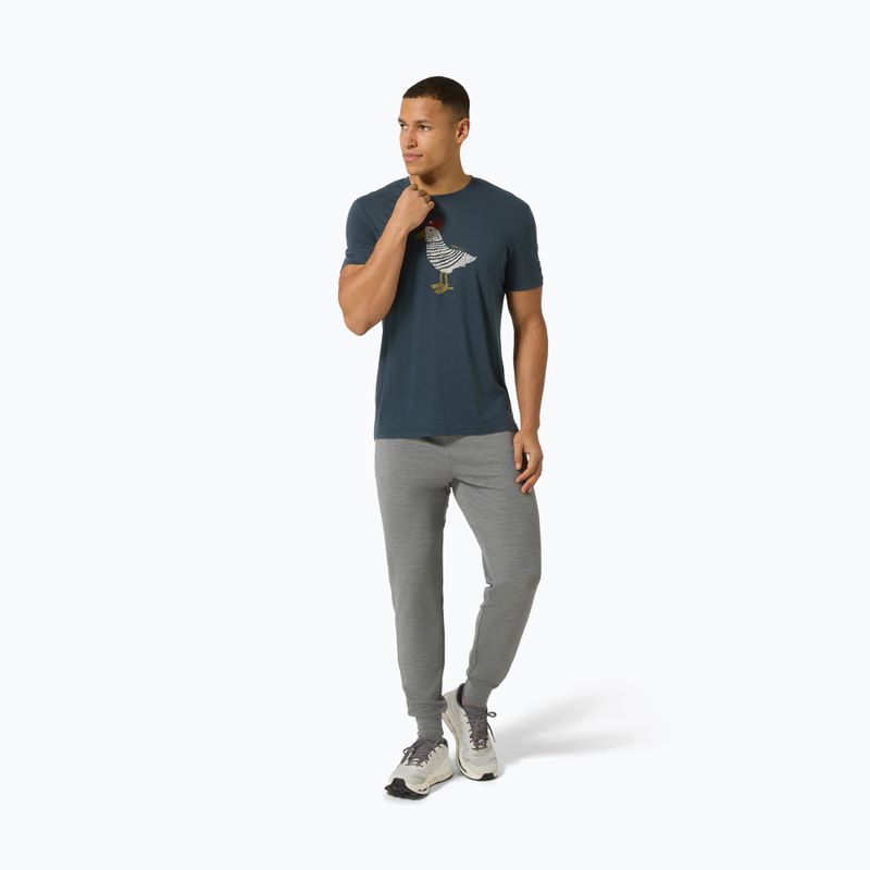 Men's T-shirt super.natural Johnny blueberry/various 2