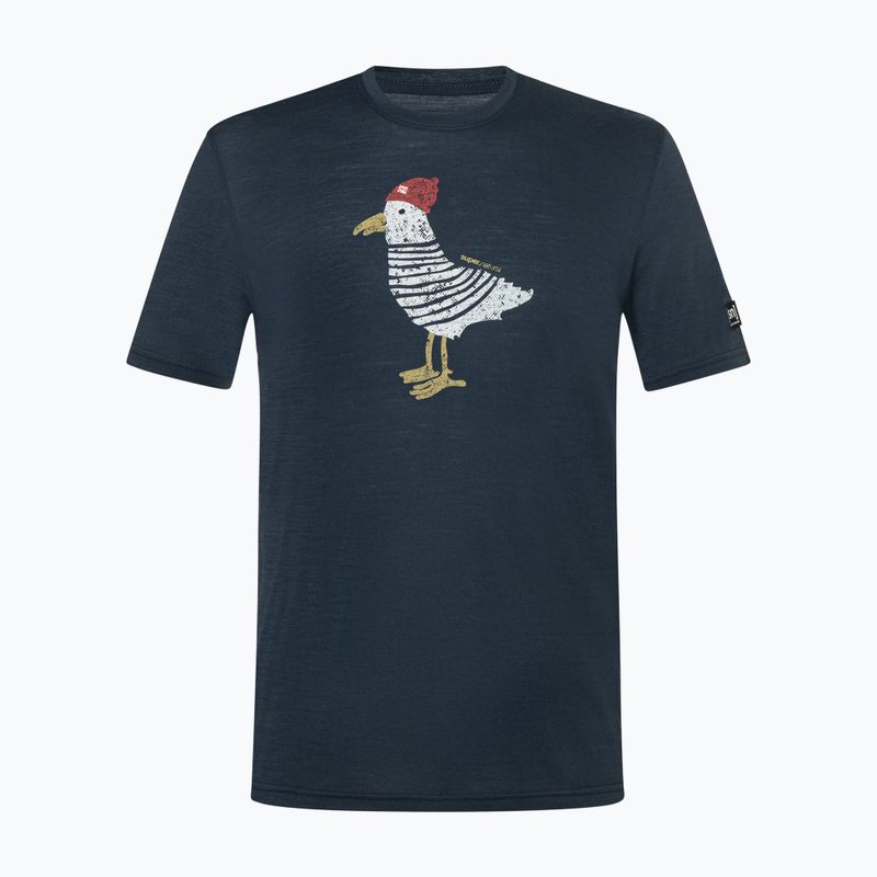 Men's T-shirt super.natural Johnny blueberry/various 4