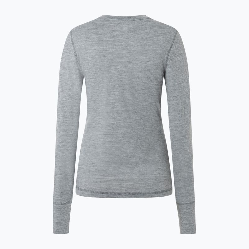 Women's thermal longsleeve super.natural Tundra 175 cashmere grey melange 5