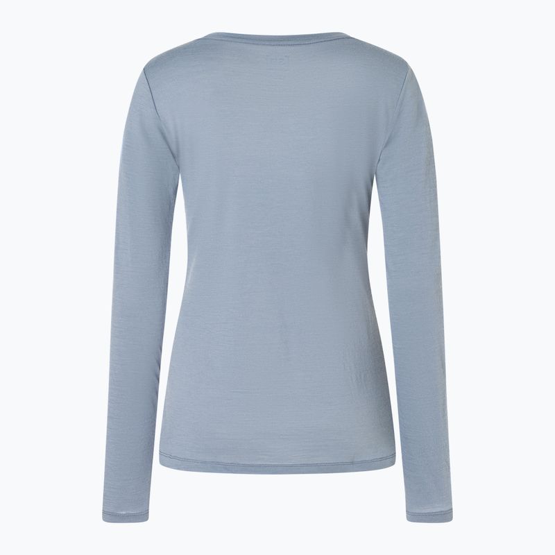 Women's longsleeve super.natural Bergglück flint stone/blueberry 5