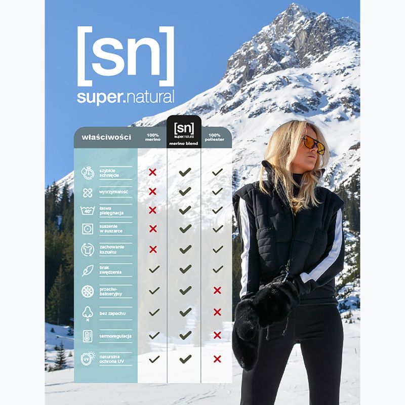 Women's longsleeve Super.Natural Gondola flint stone/various 6