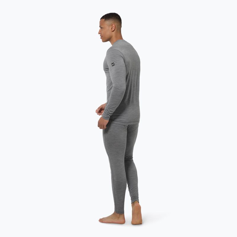 Men's thermal longsleeve Super.Natural Tundra 175 cashmere grey melange 3
