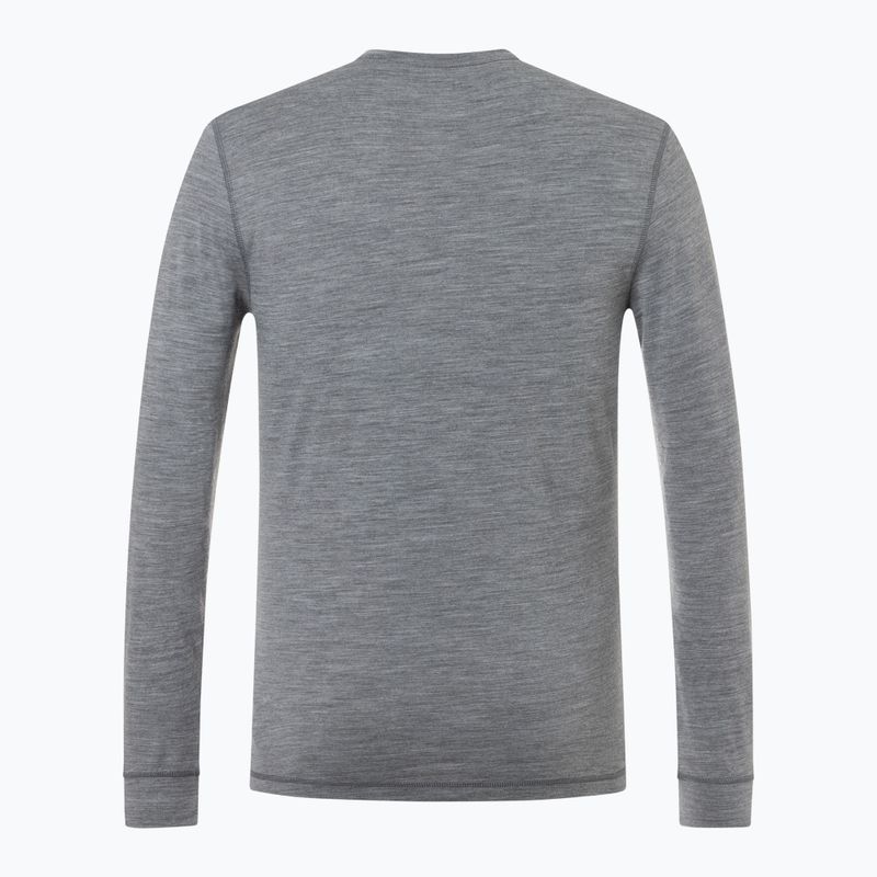 Men's thermal longsleeve Super.Natural Tundra 175 cashmere grey melange 6