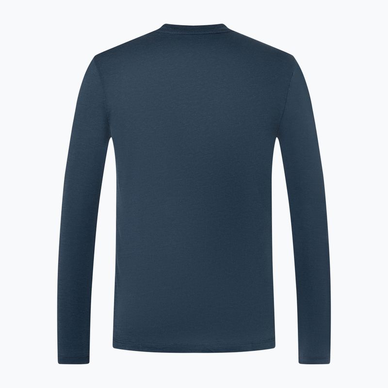 Men's longsleeve super.natural Dachshund Party blueberry/various 6