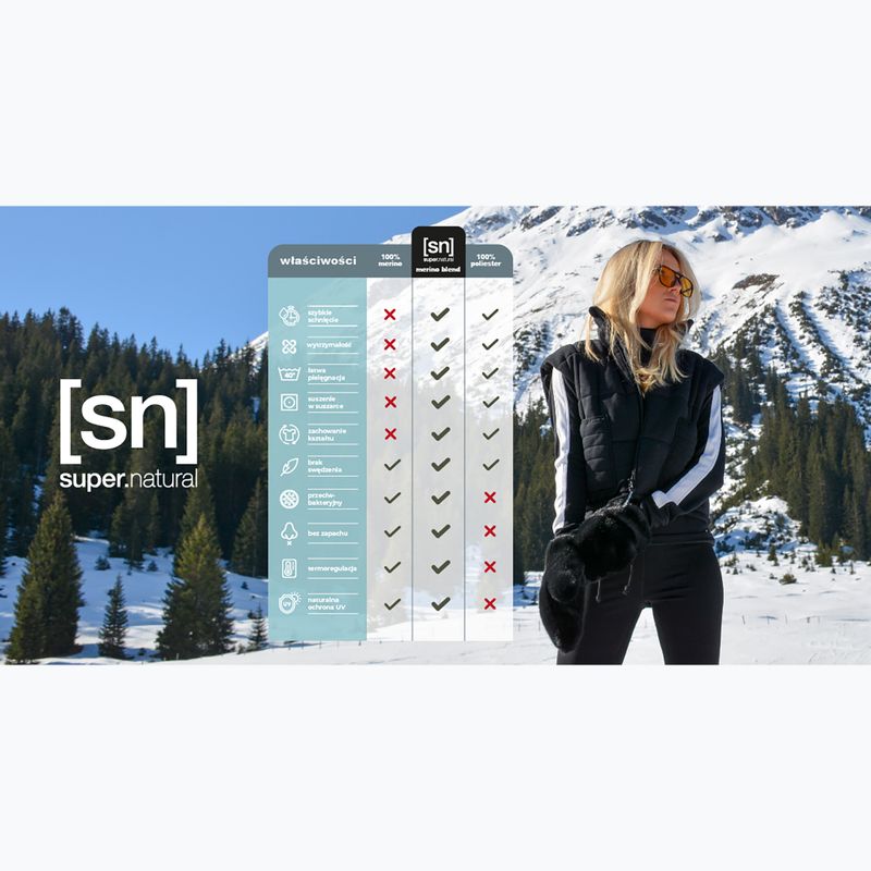 Men's T-shirt super.natural Bicycle Nomad Tee chive/jet black 5