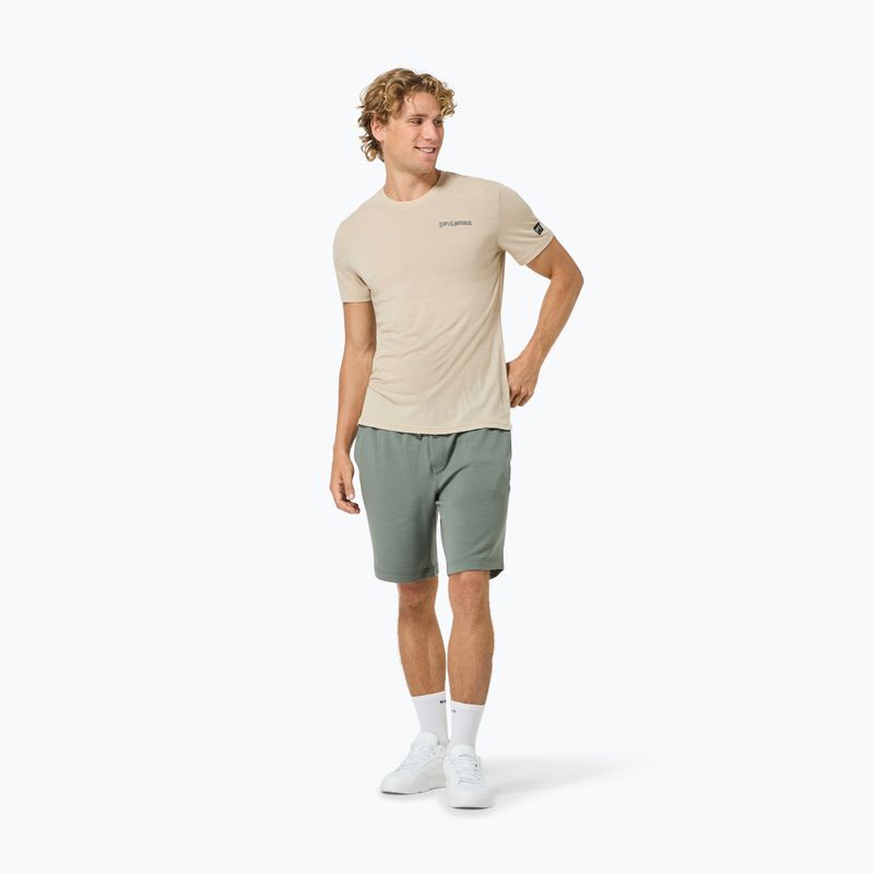 Men's T-shirt super.natural Peak Lovers white pepper/eucalyptus 2