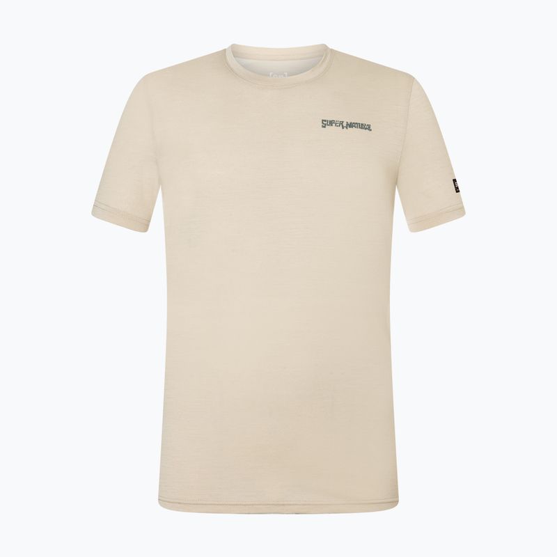 Men's T-shirt super.natural Peak Lovers white pepper/eucalyptus 5