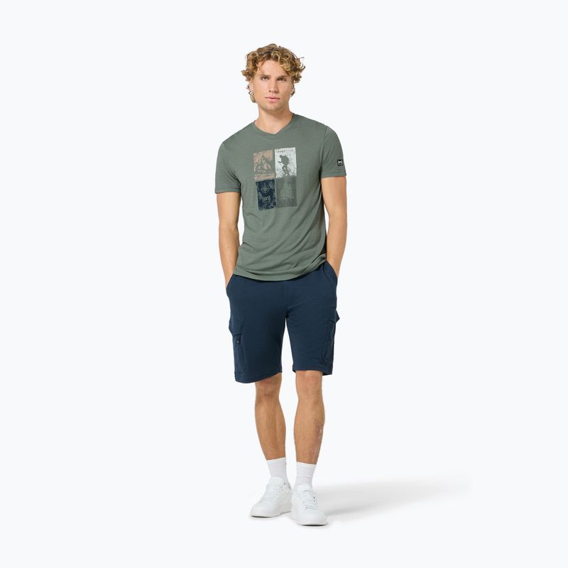 Men's T-shirt Super.Natural Go Hiking Tee eucalyptus/various 2