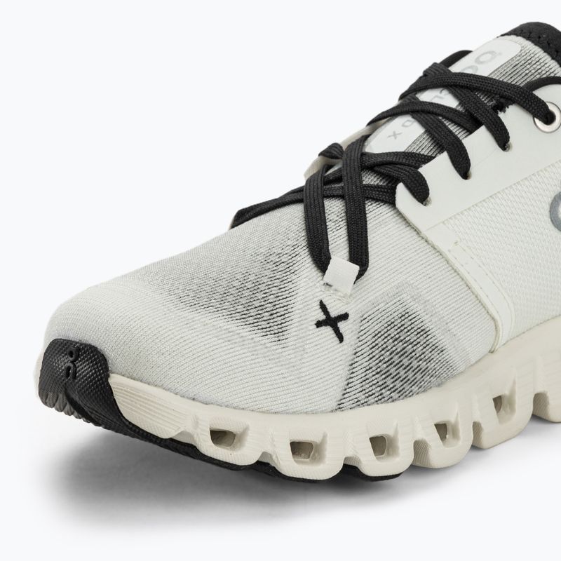 Women's running shoes On Cloud X 3 white/black 7