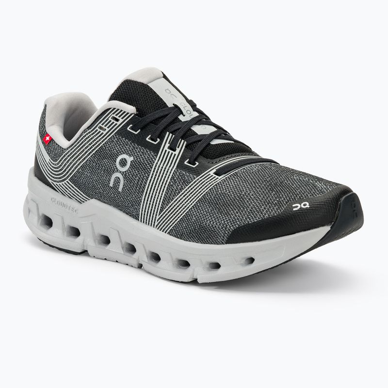 Men's On Cloudgo black/glacier running shoes