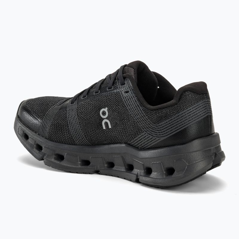 Women's On Cloudgo black/eclipse running shoes 3