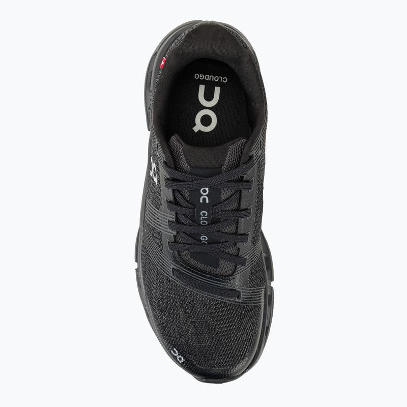 Women's On Cloudgo black/eclipse running shoes 5