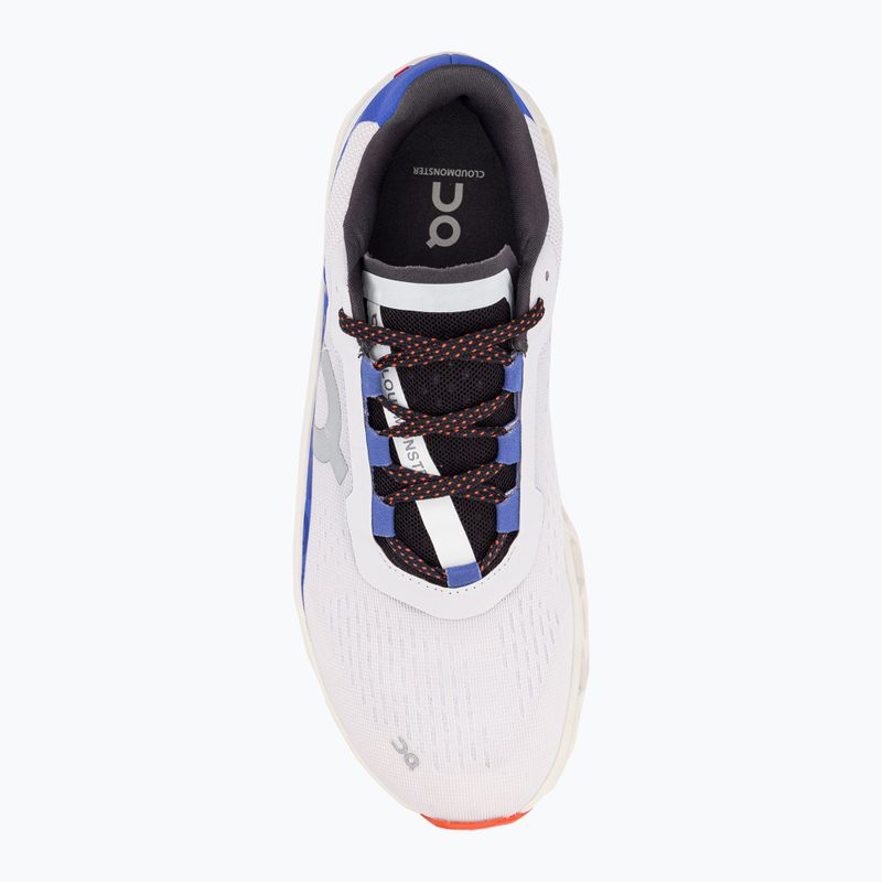 Women's running shoes On Cloudmonster white and blue 6198648 8