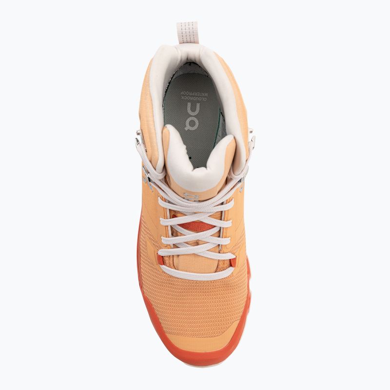 Women's trekking shoes On Cloudrock 2 Waterproof copper/flare 7