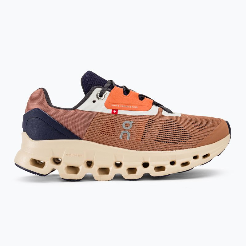 Women's On Cloudstratus cork/fawn running shoes 2