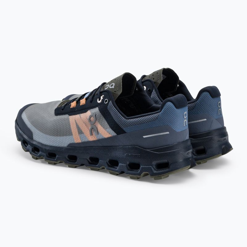 Men's running shoes On Cloudvista blue-grey 6498593 4
