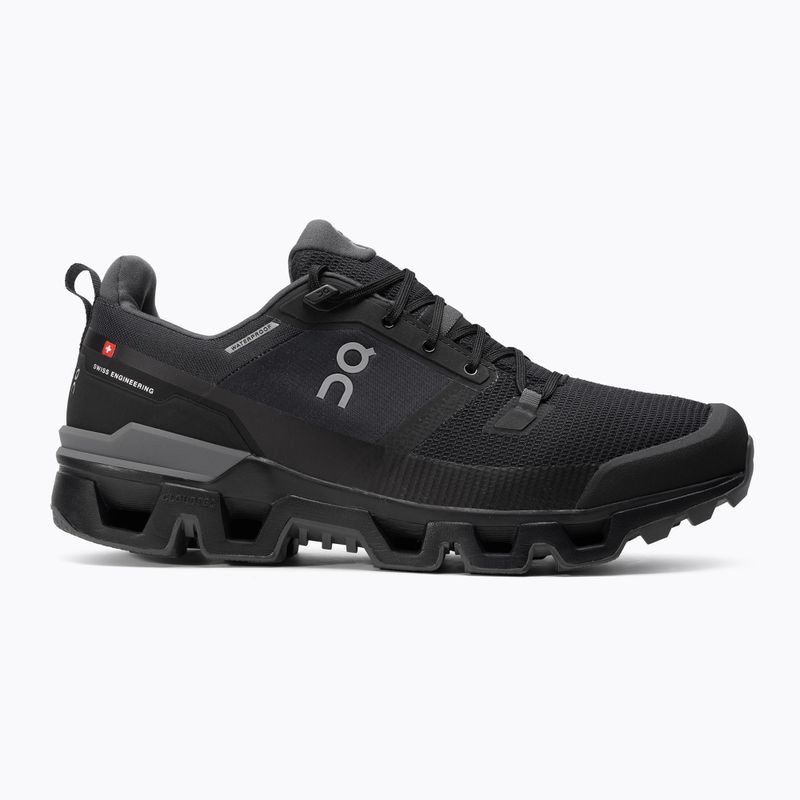 Men's trekking boots On Cloudwander Waterproof black/eclipse 7398606 2