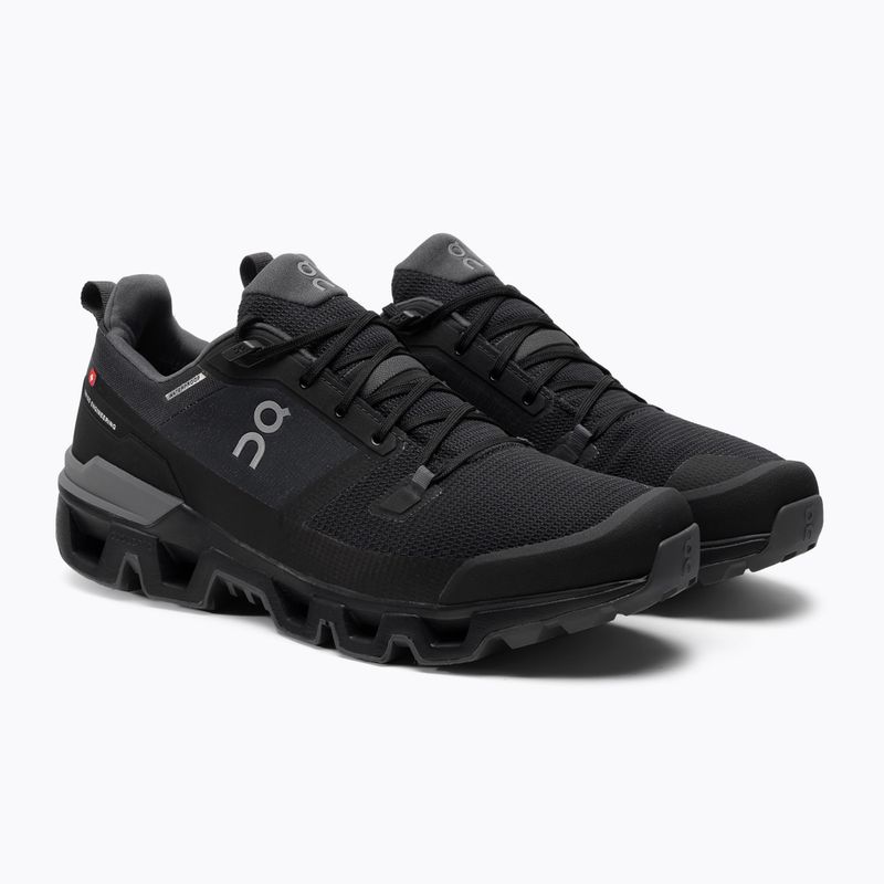 Men's trekking boots On Cloudwander Waterproof black/eclipse 7398606 5