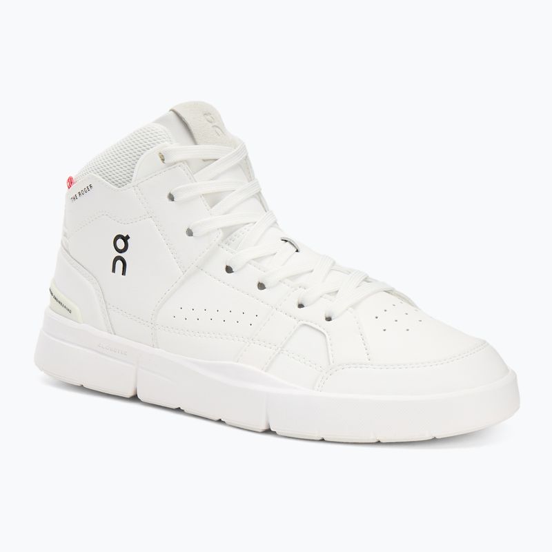 Women's shoes On Running The Roger Clubhouse Mid allwhite
