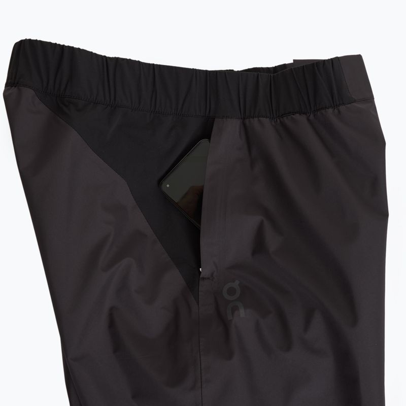 Men's running trousers On Storm black 4