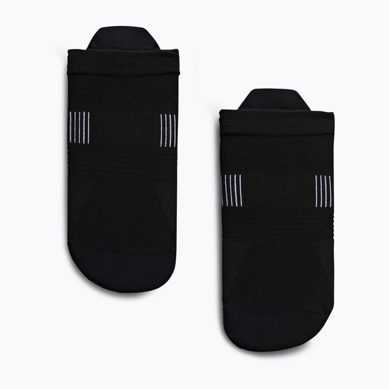 On Women's Ultralight Low black/white running socks