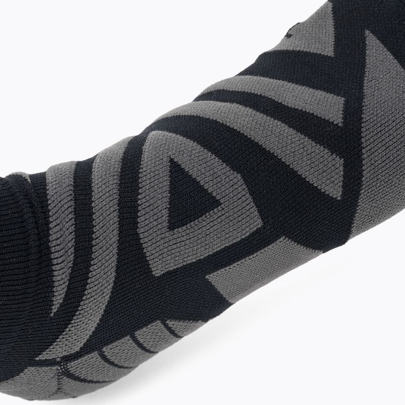Men's On Performance Mid black/shadow running socks 4