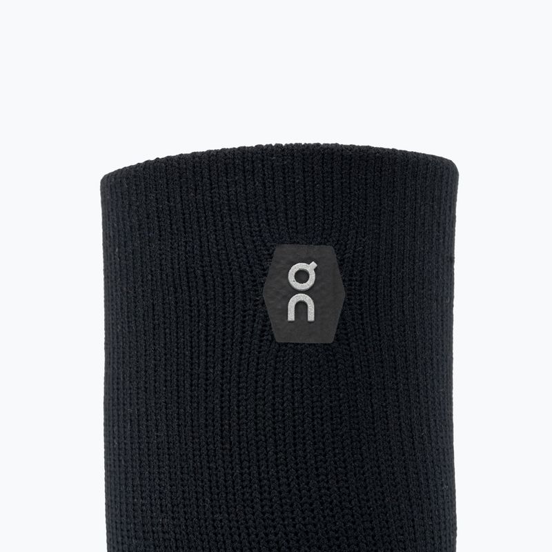 Men's On Performance Mid black/shadow running socks 5