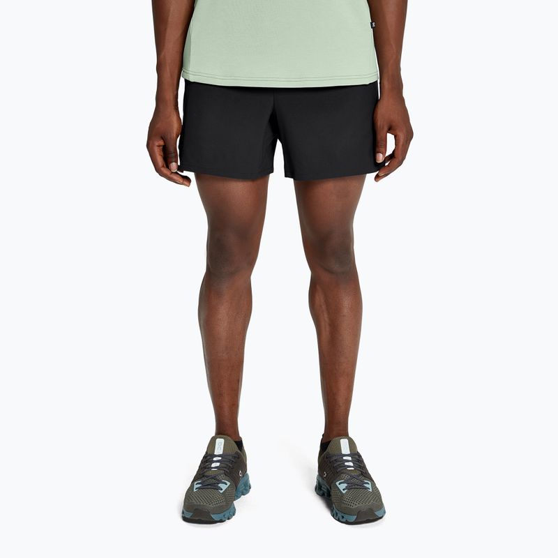 Men's On Essential black running shorts