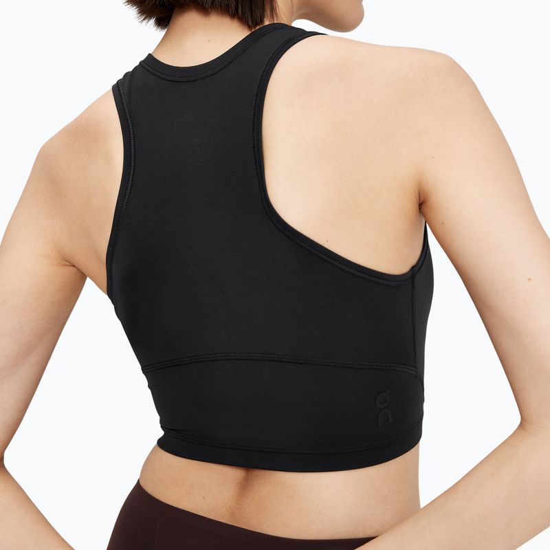 Women's On Running Movement Crop black T-shirt 5