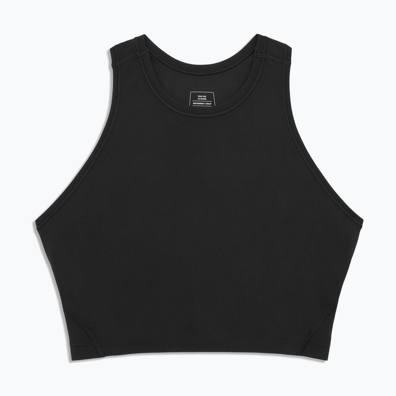 Women's On Running Movement Crop black T-shirt 7