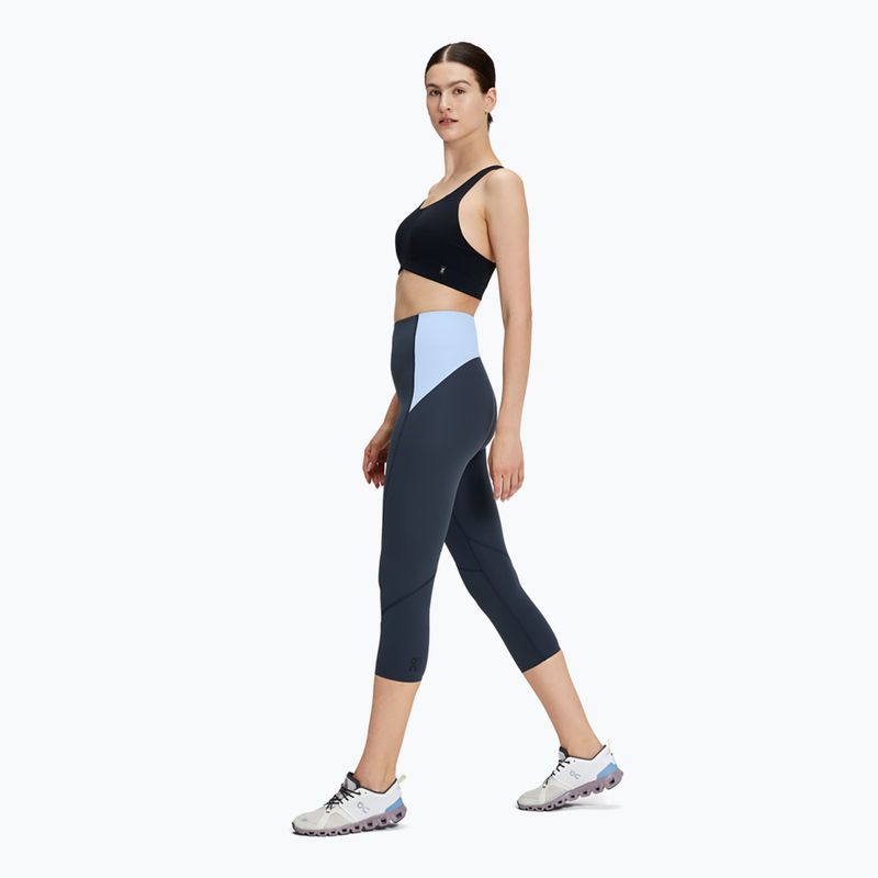 Women's leggings On Movement 3/4 navy/stratosphere 2