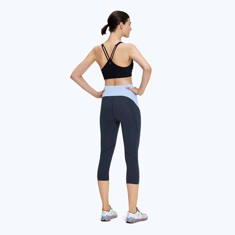Women's leggings On Movement 3/4 navy/stratosphere 3